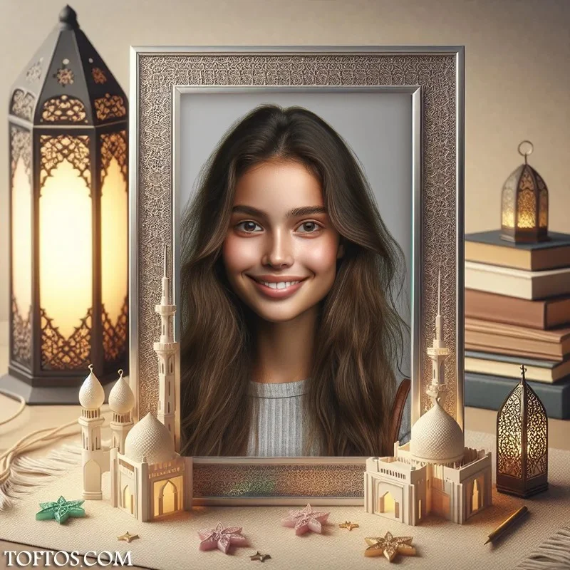 اجمل فريمات شهر رمضان الكريم مع خلفيات مميزة
