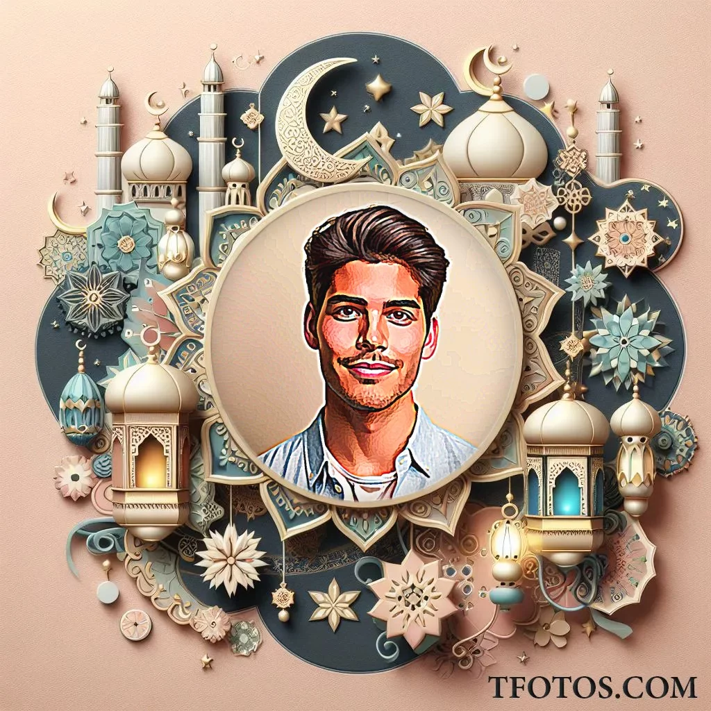 حول صورتك الى كرتون وضع صورتك على احلى فريمات رمضان