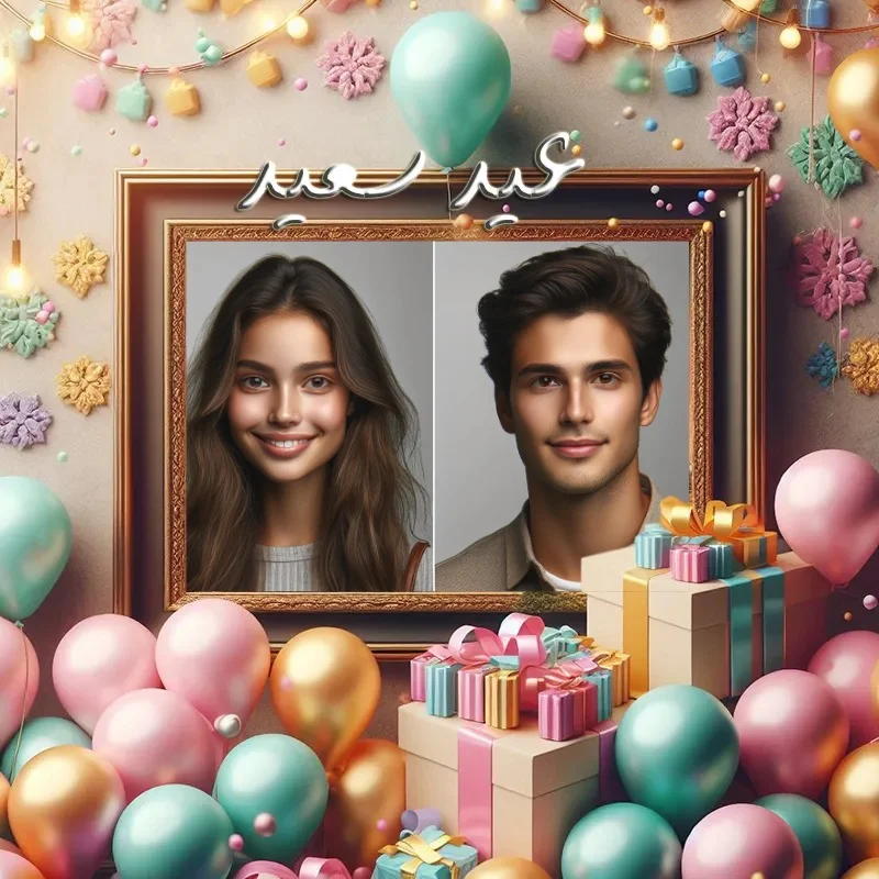 eid said photo frame online for photo happy eid frames