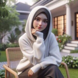 صورتك بالذكاء الصناعى بلبس رياضى وخلفية فيلا راقية جدا