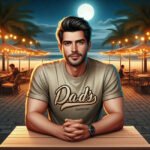 شاب فى ضوء القمر صورتك باستخدام الذكاء الصناعى لتبديل الوجوه