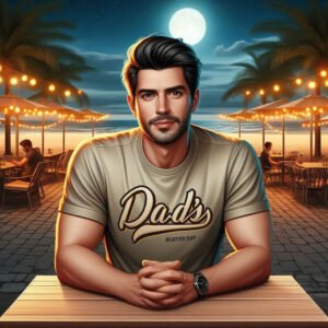 شاب فى ضوء القمر صورتك باستخدام الذكاء الصناعى لتبديل الوجوه